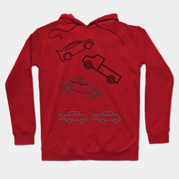 Kids Car Shirt Hoodie by SirOric0826